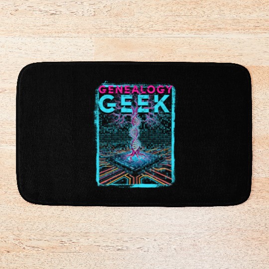 Genealogy Genealogist Ancestry Genealogy Geek Bath Mats