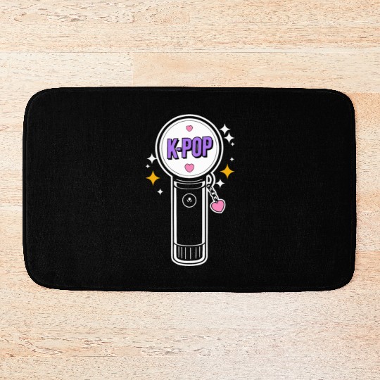 K-Pop Korean Pop Music South Korea Kpop Lightstick Bath Mats