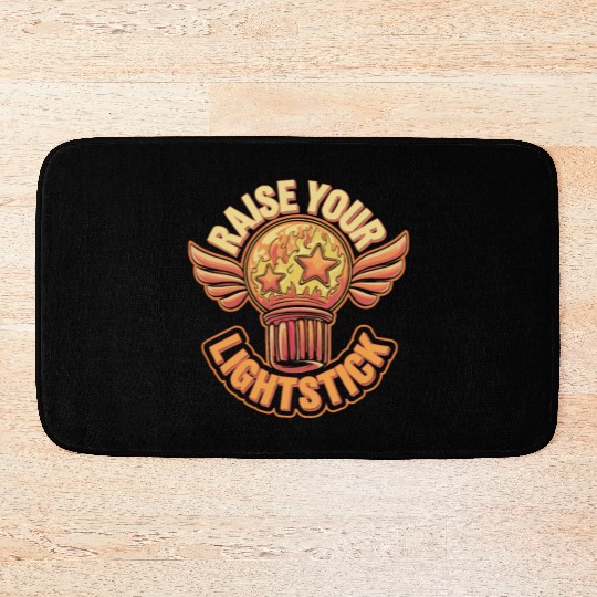 K-Pop Korean Pop Music South Korea Kpop Lightstick Bath Mats