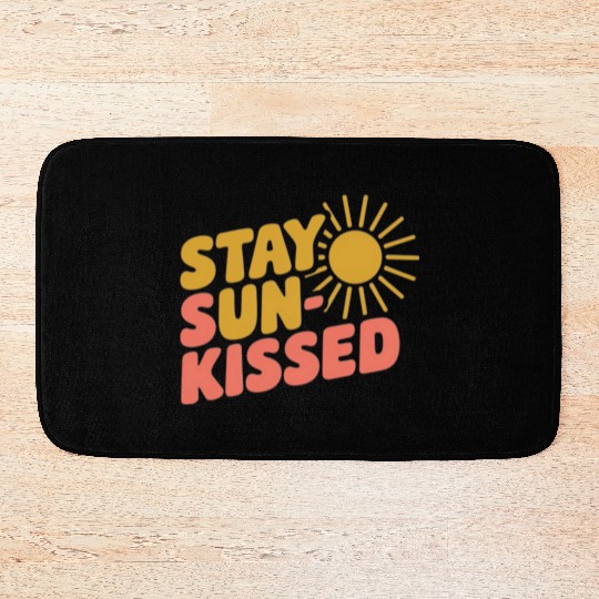 Here Comes the Sun Bath Mats