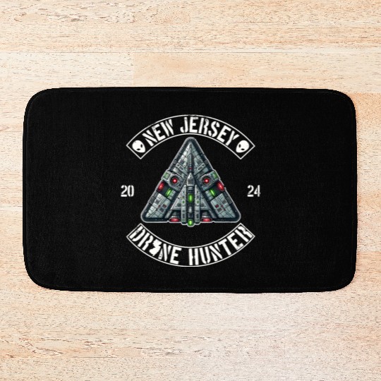 New Jersey Drone Hunter | NJ Drones Aliens UAPs Bath Mats