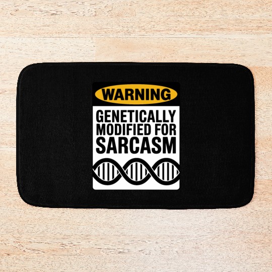 Sarcastic Genealogy DNA Test Genetics Biologist Bath Mats