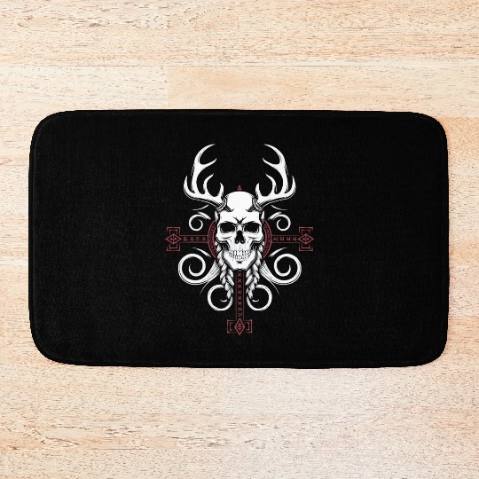 Asatru Valhalla Scandinavian Pride Norsemen Viking Bath Mats