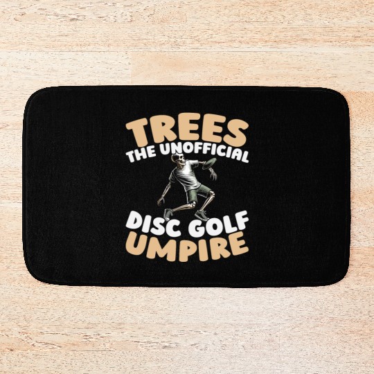Disc Golf Frisbee Golf Tree Bath Mats