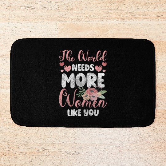 Women's Day Power Frida Kahlo Bath Mats
