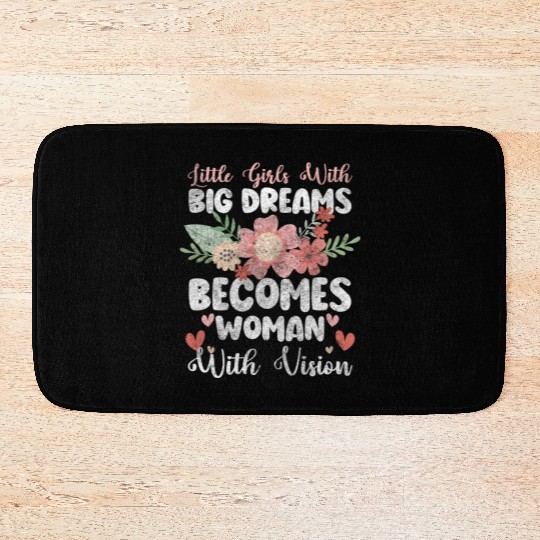 Women's Day Power Feminism Frida Kahlo Bath Mats