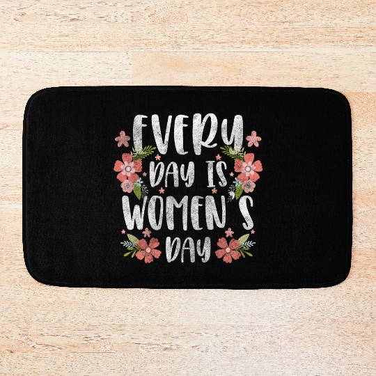 Women's Day Power Important Frida Bath Mats