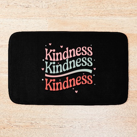Kindness in Pastels - Spread the Love Bath Mats