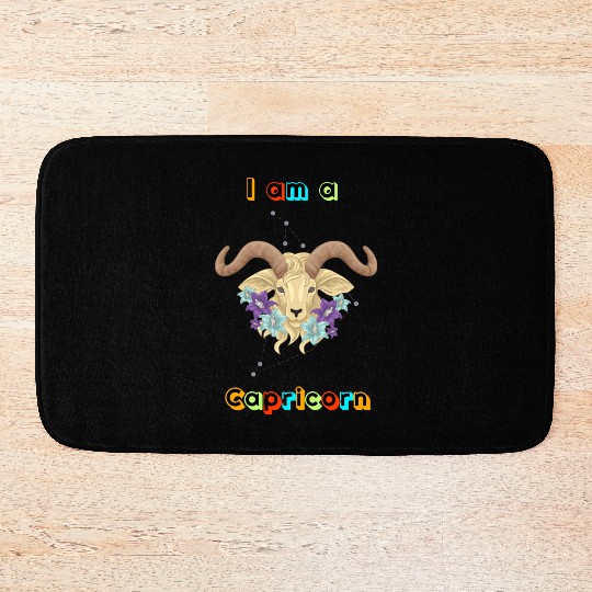 I am a Capricorn Bath Mats