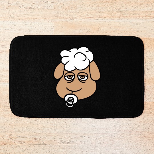 Sheep Baby Toddler Face Pacifier Child Head Lamb Bath Mats