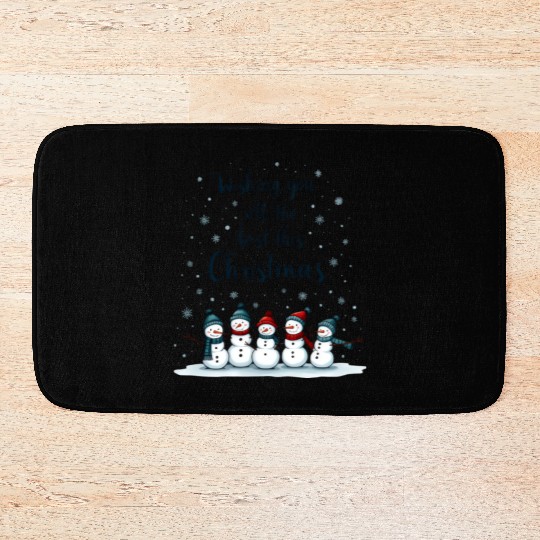 Wishing you all the best this christmas Bath Mats
