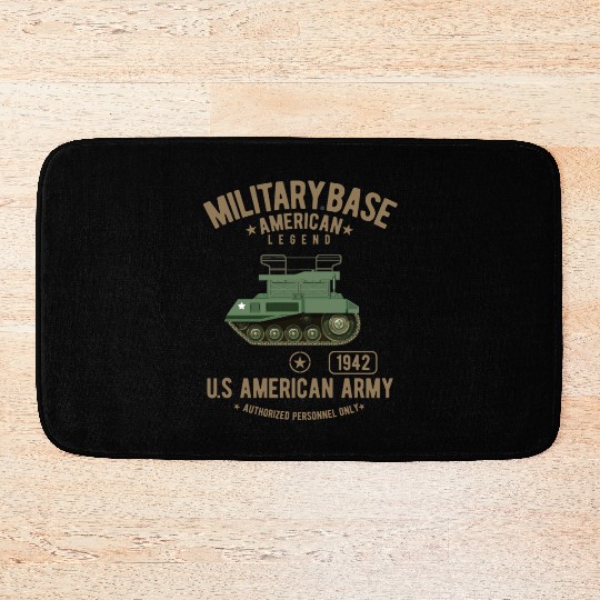 American US Army Vehicle Bath Mats