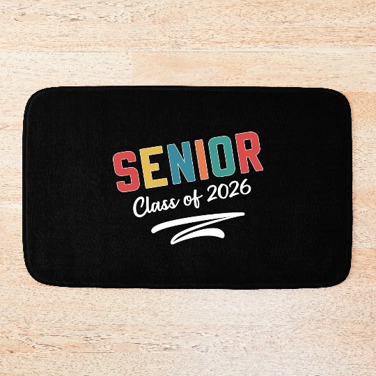 Senior Class of 2026 Graduation Senior Bath Mats