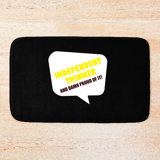 Independent Thinker Bath Mats