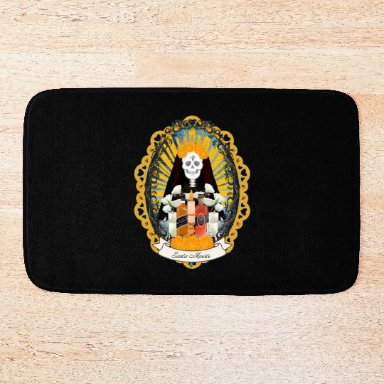 Regal Santa Muerte Bath Mats