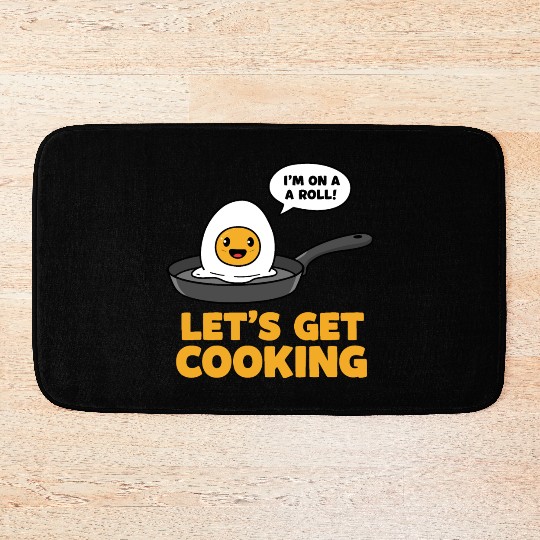 Lets Get Cooking Bath Mats