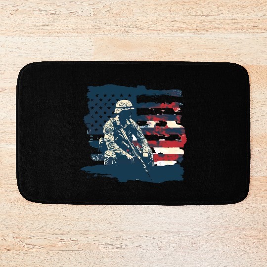 US Memorial Day Bath Mats