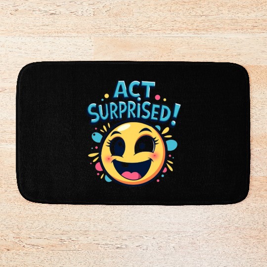 Surprise Revelations Funny Bath Mats