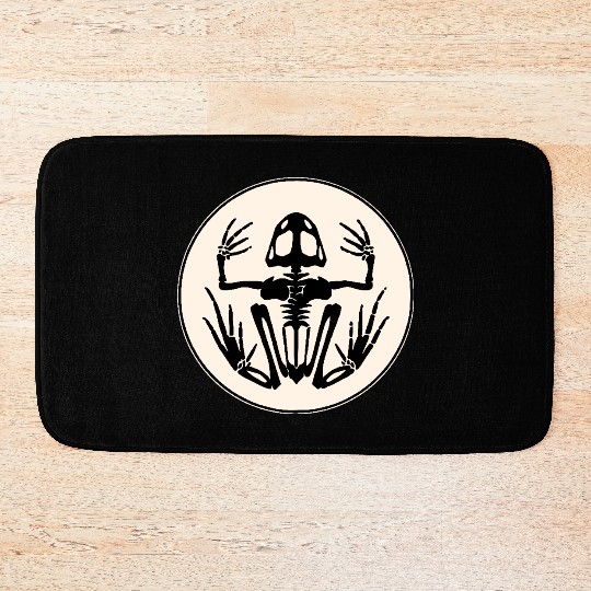 Skeleton Frog DevGru LIKE US ON FB #USAPatriotGrap Bath Mats