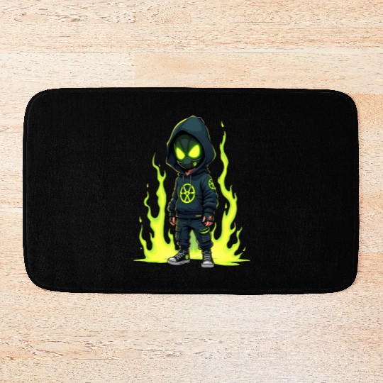 Toxic Menace - Radioactive Streetwear Warrior Bath Mats