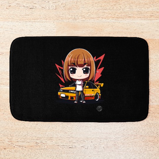 Chibi JDM Sport Car – Japan Style Bath Mats