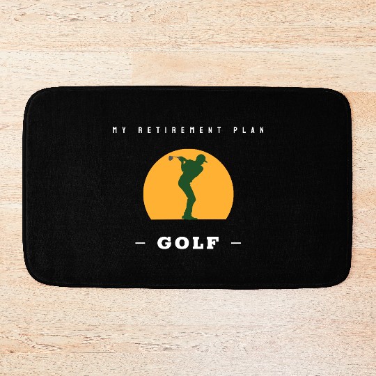 My Retirement Plan: Golf Bath Mats