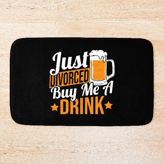 Ex Wife Divorce Marriage Bath Mats About Divorce