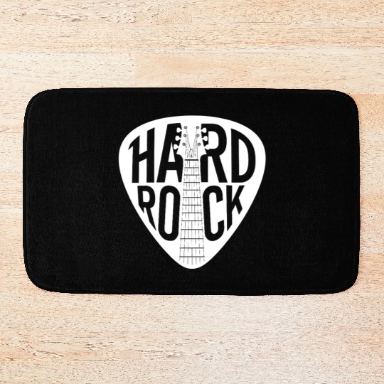 Hard Rock Guitar Pick Bath Mats