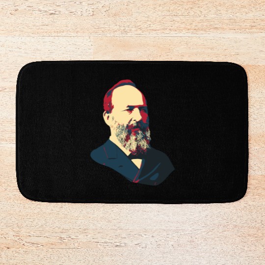 President James Abraham Garfield Bath Mats