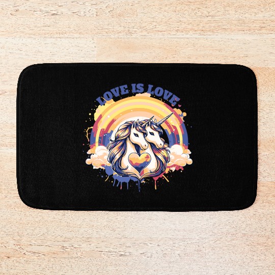 Love is Love Bath Mats