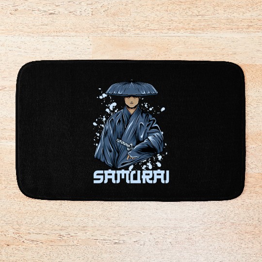 Samurai warriors Bath Mats