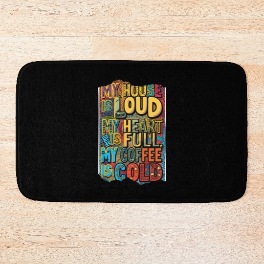 Parenting on hard mode Neurodivergent edition Bath Mats
