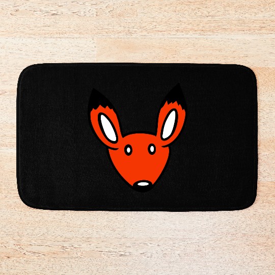 Red Fox Forest Animal Cunning Smart Cute Wild Dog Bath Mats