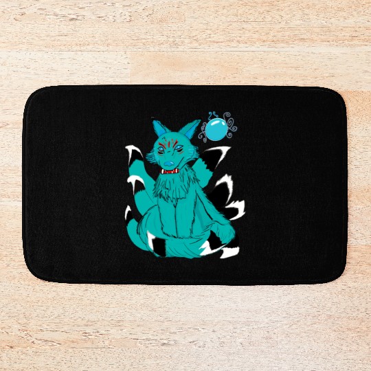 Kyūbi no kitsune or Nine Tailed Fox Bath Mats