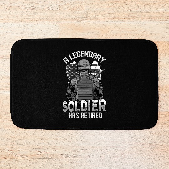 Dysfunctional Veteran Retired Bath Mats