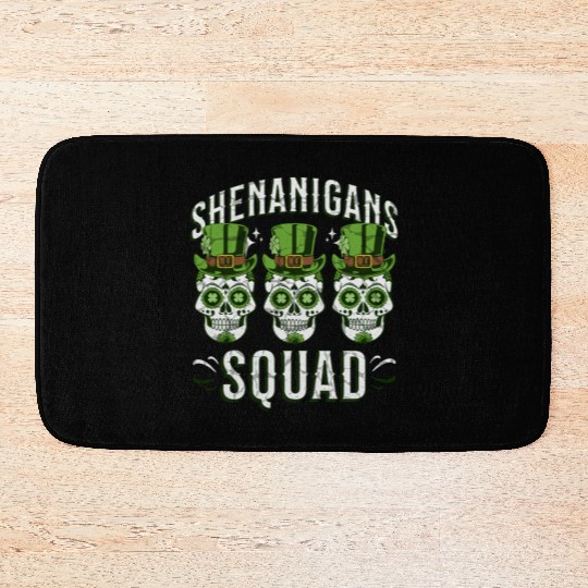 Shenanigans Squad – St. Patrick’s Day Bath Mats