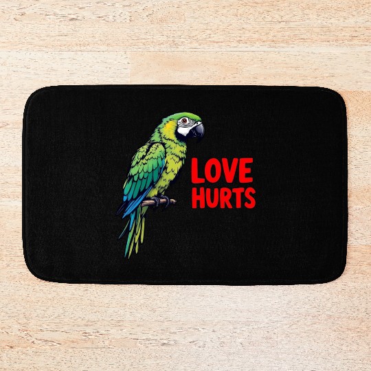 Love Hurts Bath Mats