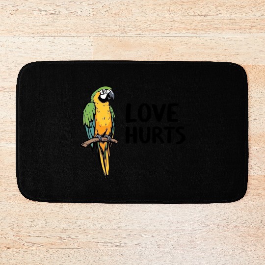 Love Hurts Bath Mats