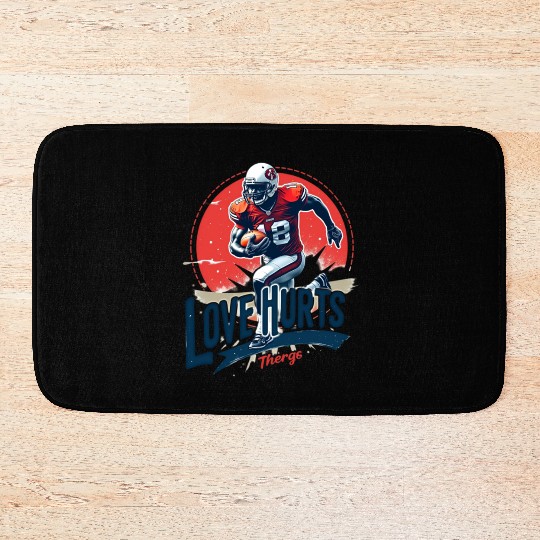 Love Hurts Bath Mats