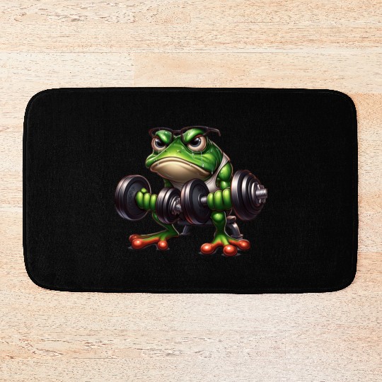 Ribbit & Rip Frog Bath Mats