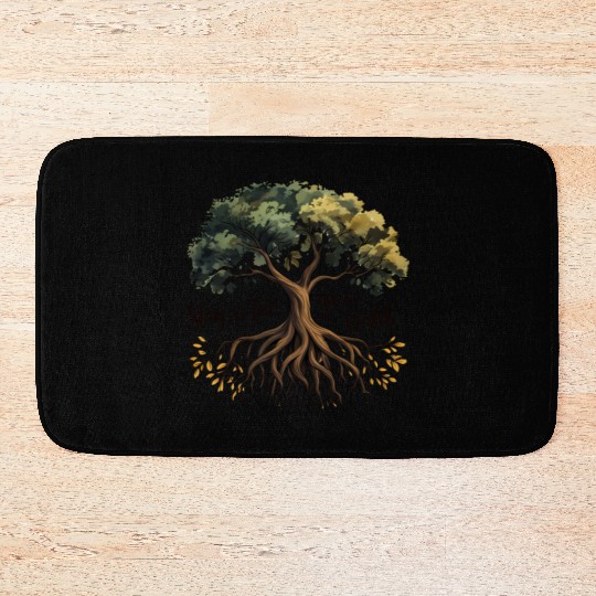 Rooted Growth - Nature's Wisdom Bath Mats