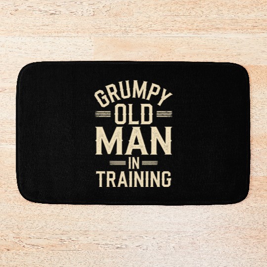 Grumpy Old Man Bath Mats