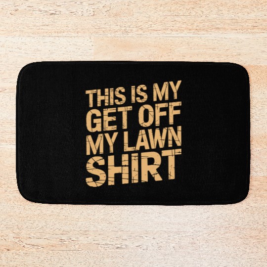 Grumpy Old Man Bath Mats