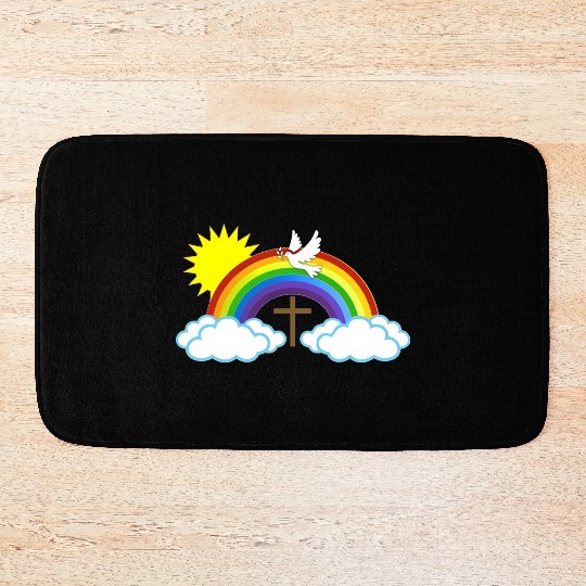 You're the Blessed! (no text) Bath Mats