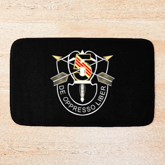 5th Special Forces Group De Oppresso Liber Design Bath Mats