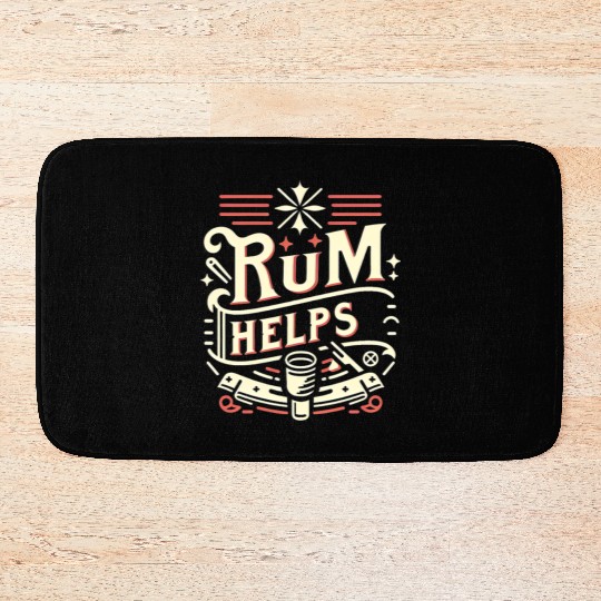 Rum Helps 11 Bath Mats