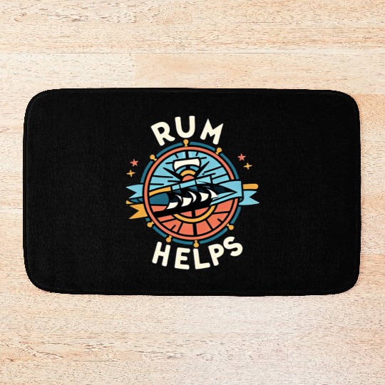 Rum Helps 6 Bath Mats
