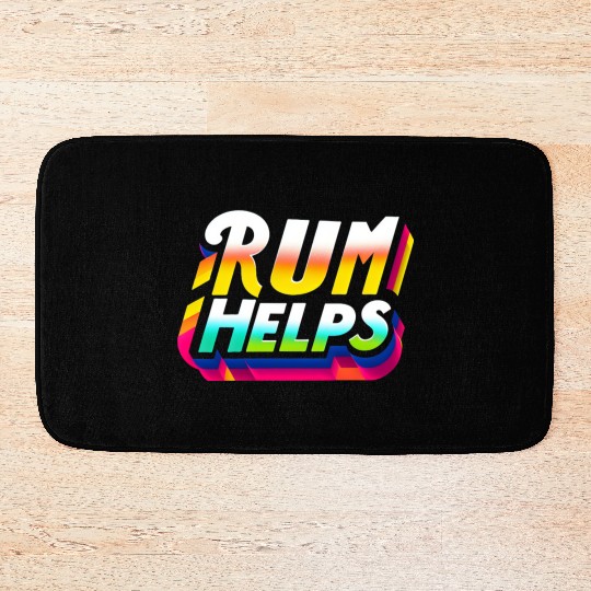 Rum Helps 9 Bath Mats