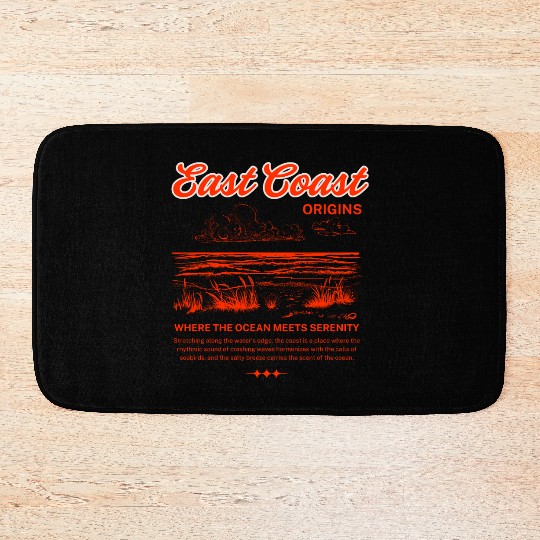 East Coast Origins Bath Mats – Ocean Serenity Design