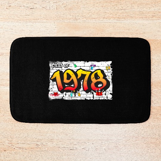 Retro Classic 1978 Graffiti – 47 Years of Bath Mats
